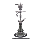 נרגילה פרמיום - AMY Deluxe Carbonica Solid S SS26.02 TGD-BK-BK