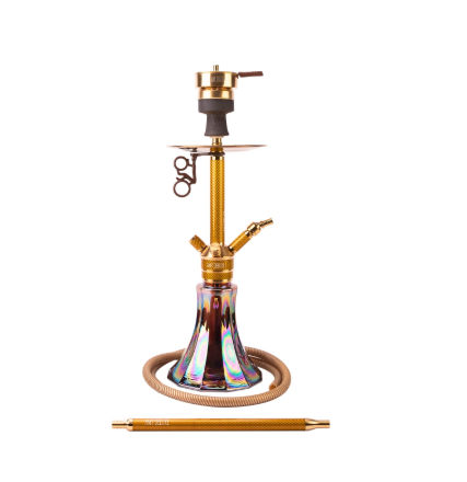 נרגילה פרמיום - AMY Deluxe Carbonica Pride RS SS22.02R TGD-BK-BK
