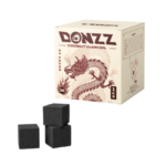 פחם קוקוס דונז 26×26×26 | DONZZ Coconut Coal – קרטון 1 ק"ג