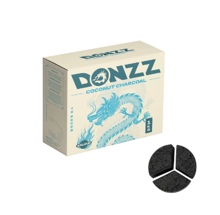 פחם קוקוס דונז קלאוד | DONZZ Coconut Coal KALOUD – קרטון 1 ק"ג