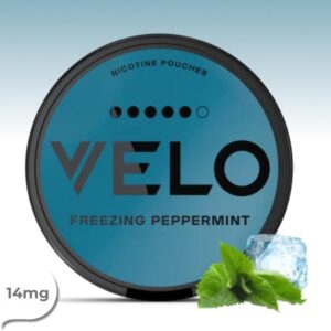 VELO Freezing Peppermint 14mg - פאוץ’ ניקוטין בטעם מנטה חזק