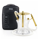 נרגילה פרימיום - ODUMAN N2 – GOLD CLEAR + PROBAG