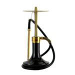 נרגילה פרימיום - ODUMAN - INFINITY – GOLD BODY + BLACK GLASS