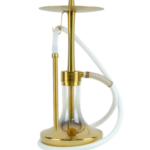 נרגילה פרימיום - ODUMAN - INFINITY – GOLD BODY + GOLD GLASS