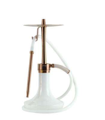 נרגילה פרימיום - ODUMAN - INFINITY – BRONZE BODY + WHITE GLASS