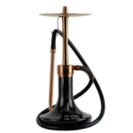 נרגילה פרימיום - ODUMAN - INFINITY – BRONZE BODY + BLACK GLASS