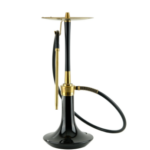נרגילה פרימיום - ODUMAN - COSMO – BLACK GOLD BODY + BLACK GLASS