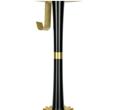 נרגילה פרימיום - ODUMAN - ARTEMIS – BLACK GOLD BODY + BLACK GLASS – תמונה 5