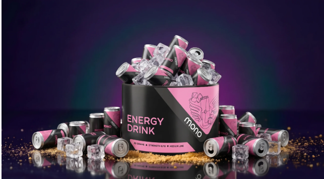 Mono 60g – N62 ENERGY DRINK - תערובת תה לנרגילה בטעם משקה אנרגיה