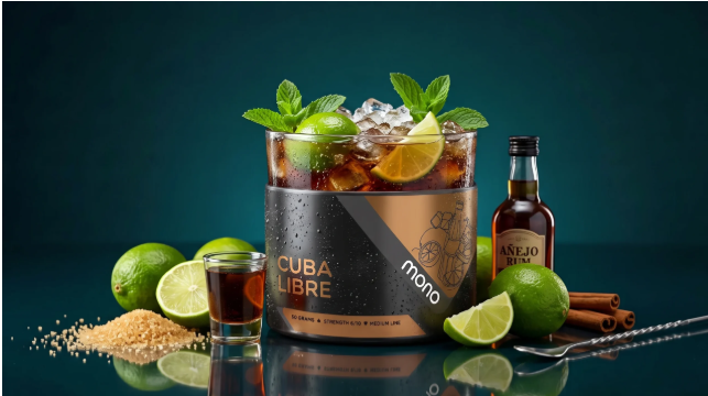 Mono 60g – N67 CUBA LIBRE - תערובת תה לנרגילה בטעם רום קולה ליים