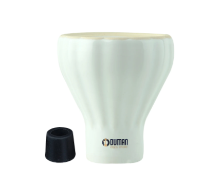 ראש לנרגילה פאנל – ODUMAN CAPPADOCIA BOWL WHITE – תמונה 2